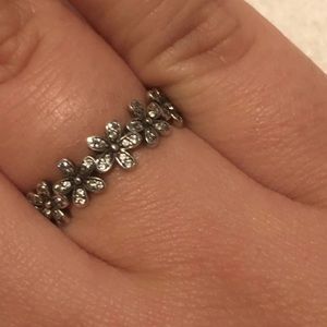 PANDORA Ring Dazzling Daisy Meadow Sterling Silver